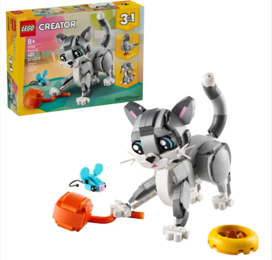 Lego 31163 Creator 3 in 1. Playful cat